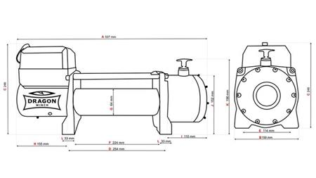 VERRICELLO ELETTRICO 12 V DWM 13000 HD - 5897 kg - CORDA SINTETICA