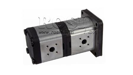 HYDRAULISK PUMP TRAKTOR - OEM 47129338 - CNH TLA 4WD 23 11 cc VÄNSTER