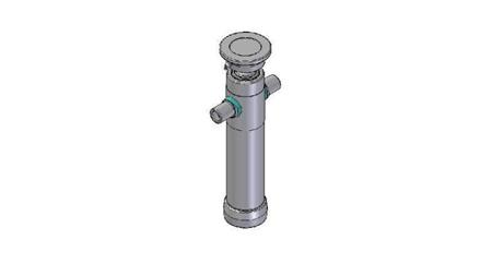 2022S - CILINDRO TELESCOPICO STANDARD/BALL 2 STADI CORSO 595 DIAMETRO 80
