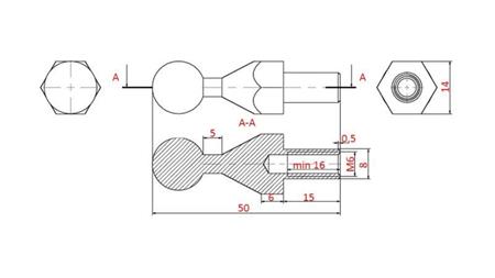 JOYSTICK NIMCO BOLLHÅLLARE