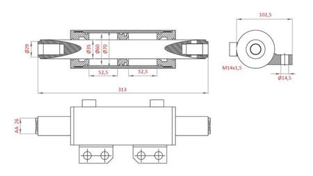 HYDRAULICKÝ RIADIACI VALEC MF 0013901U1
