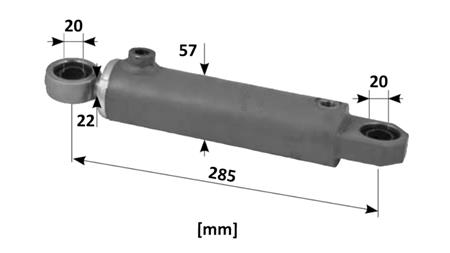 HYDRAULICKÝ RIADIACI VALEC ROVNÝ OEM-0.467.6343.4