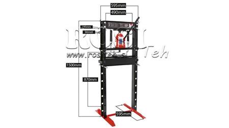 PRESSA IDRAULICA DA OFFICINA PER CUSCINETTI