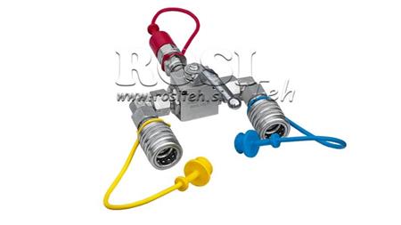 Manueller Verteiler Kipptraktor Ausgang
