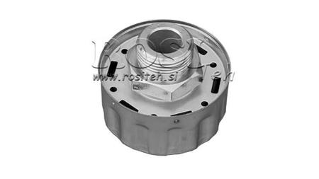 METALLICO TAPPO VERSATORE CON RESPIRO 1/2