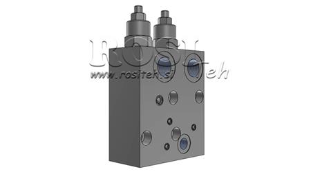 VALVOLA DEL FRENO IDRAULICO PER MOTORE IDRAULICO KPBR-250/1/D