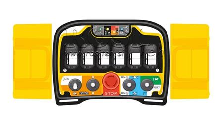 CONTROLLO REMOTO RADIO -PROPORZIONALE- ZEUS2 M6 10020 Plus