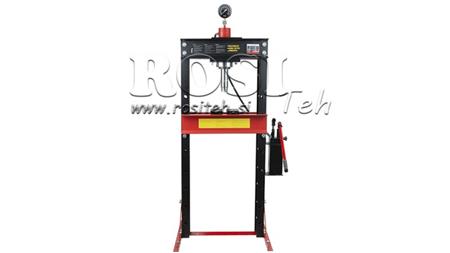 PRESSA IDRAULICA DA OFFICINA PER CUSCINETTI 30T - a due velocità
