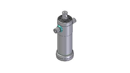3095F -TELESCOPICKÝ VALEC ŠTANDARD/DIERA 5 STUPNE ZDVIHU 2140 FI 124