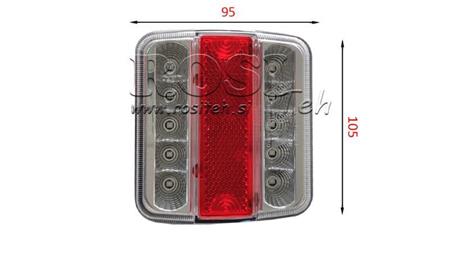 SET DI LUCE MAGNETICA LED CON CAVO 7.5m 2.5m