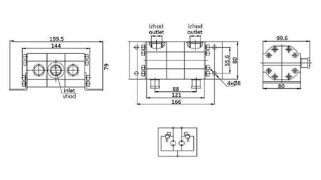 HYDRAULIKZAHNRADPUMPE DURCHFLUSS 2/1 (4.5-9.5 l - max.240bar) 2.1cc/SEG