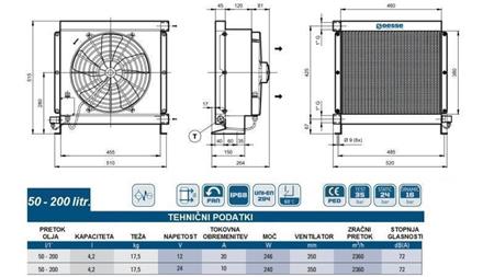 ÖLKÜHLER DC 12V HY05702 50-200 LIT