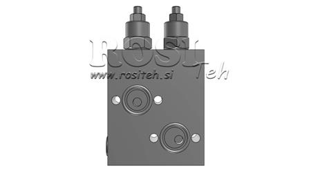 VALVOLA DEL FRENO IDRAULICO PER MOTORE IDRAULICO KPBR-250/1/D