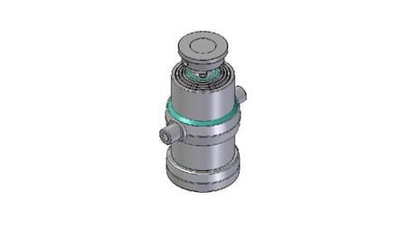 4080S - CILINDRO TELESCOPICO STANDARD/BALL 4 STADI CORSO 1010 DIAMETRO 190