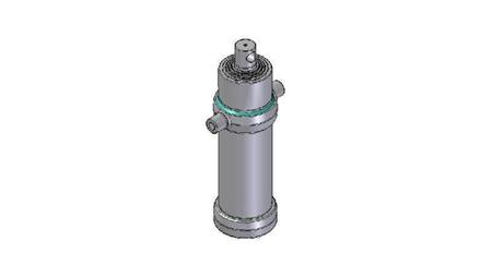 5002F - CILINDRO TELESCOPICO STANDARD/BUCO 5 STADI CORSO 2470 FI 170