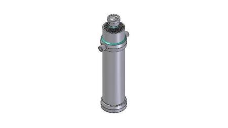 5010S - CILINDRO TELESCOPICO STANDARD/PALLA 5 STADI CORSO 3490 DIAMETRO 190
