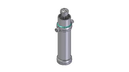 5015S -TELESCOPIC ZYLINDER STANDARD/KUGEL 5 STUFEN HUB 2990 DURCHMESSER 170