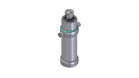 6024S -CILINDRO TELESCOPICO STANDARD/BALL 6 STADI CORSO 2965 DIAMETRO 170