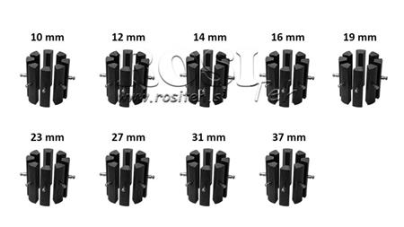 14078 - PRESSIONE MANUALE PORTATILE PM18F-9J (120 Ton) CON MANDIBOLE