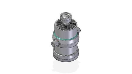 7051S -CILINDRO TELESCOPICO STANDARD/BALL 7 STADI CORSO 1770 DIAMETRO 215