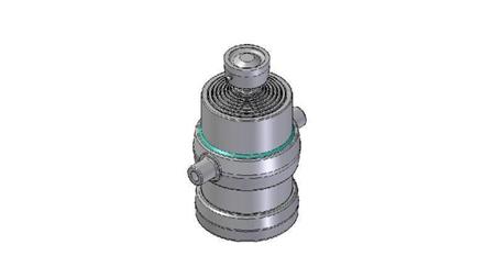 8020S -TELESCOPIC ZYLINDER STANDARD/KUGEL 8 STUFEN HUB 1910 DURCHMESSER 215