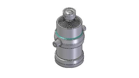 8022S -CILINDRO TELESCOPICO STANDARD/BALL 8 STADI CORSO 2290 DIAMETRO 215