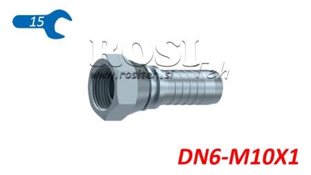 HYDRAULISK ANSLUTNING BSP HON DN6-M10X1