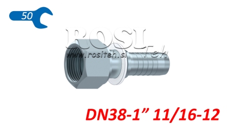 HYDRAULISK ANSLUTNING DKORFS HON DN38-1 11/16-12