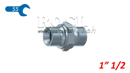 HYDRAULISK DUBBELVENTIL BSP 11/2