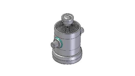 9010S -TELESKOPICKÝ VALEC ŠTANDARD/BALÓN 9 STUPŇOV CESTA 2120 PRIEMER 240