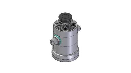 9033S - CILINDRO TELESCOPICO STANDARD/BALL 9 STADI CORSO 2887 DIAMETRO 270