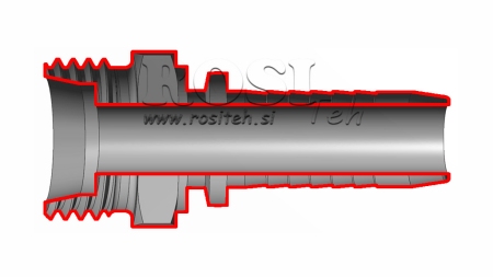 HYDRAULISK ANSLUTNING CEL 10 HANE DN8-M16X1,5