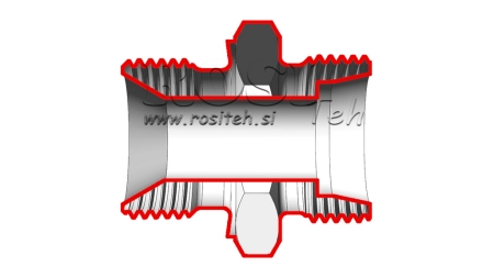 HYDRAULIK DUAL VENTIL AS12-BSP3/8