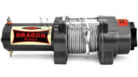 12 V ELEKTRISK VINCH DWH 4500 HD - 2041 kg