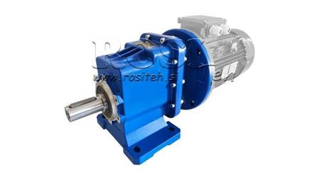 ERC04 RIDUTTORE PER MOTORE ELETTRICO MS100 (2.2-3-4kW) RAPPORTO 25:1