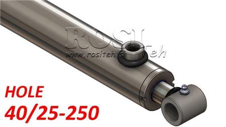 hydraulisk cylinder hål 40-25-250