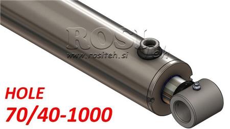 hydraulisk cylinder hål 70-40-1000