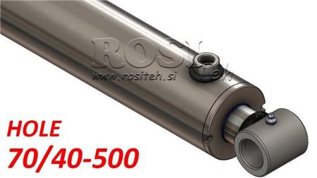 hydraulisk cylinder hål 70-40-500