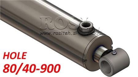 hydraulisk cylinder hål 80-40-900