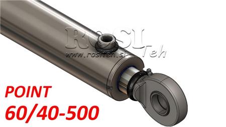 HYDRAULISK CYLINDER PUNKT 60/40-500