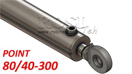 HYDRAULIKZYLINDER PUNKT 80/40-300