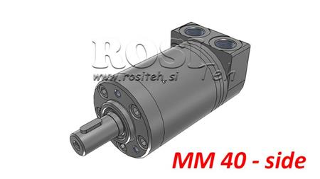 HYDRAULISK MOTOR MM 40 -SIDAN