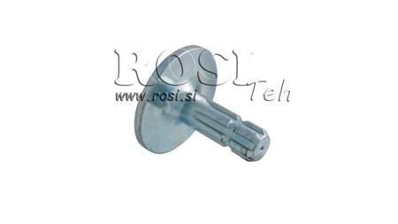 KARDAN-GELENK MIT FLANSCH 1 3/4 L120