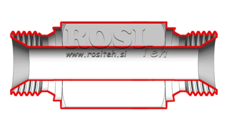 HYDRAULISK ADAPTER HANE-HANE 3/4