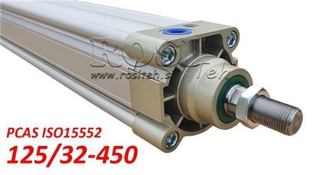 PNEUMATISCHER ZYLINDER PCAS 125/32-450 BE ISO15552