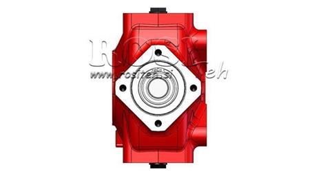 RIDUTTORE - MOLTIPLICATORE RT145 PER MOTORE IDRAULICO MP/MR/MS relazioni 4,1:1
