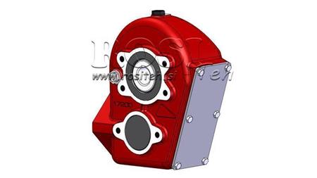 VÄXELLÅDA - VÄXELLÅDA RT210 FÖR HYDRAULISK MOTOR MP/MR/MS FÖRHÅLLANDE 16.4:1