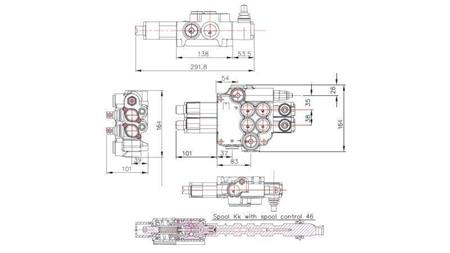 HYDRAULIC VALVE 2XZ80 2AK31A31GKZ