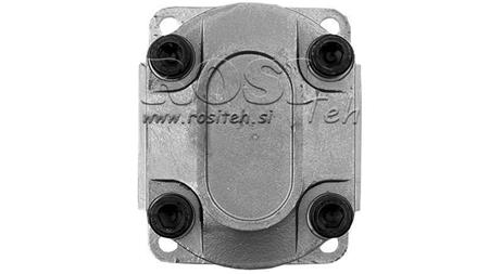HYDRAULISK PUMP GR.2 12 CC HÖGER - FLANGE