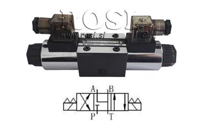 HYDRAULISK ELEKTROMAGNETISK VENTIL CETOP 3 12/24/230V N6